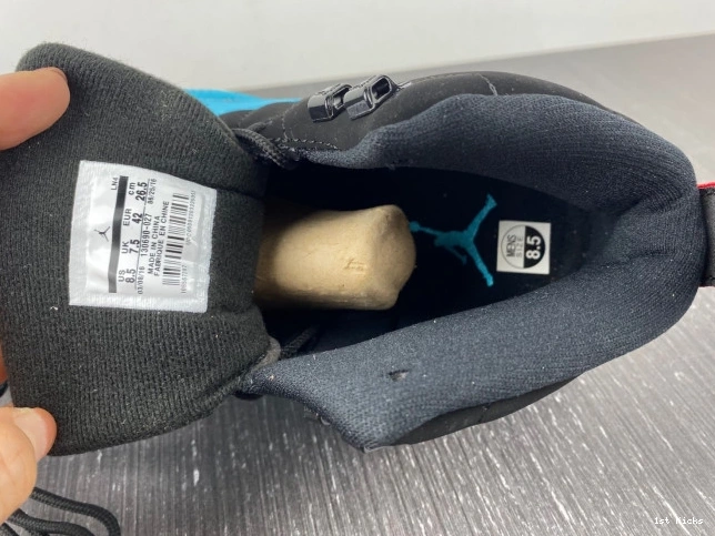 1st Kicks Shoes Gamma Blue Retro Jordan 130690-027 12 0730